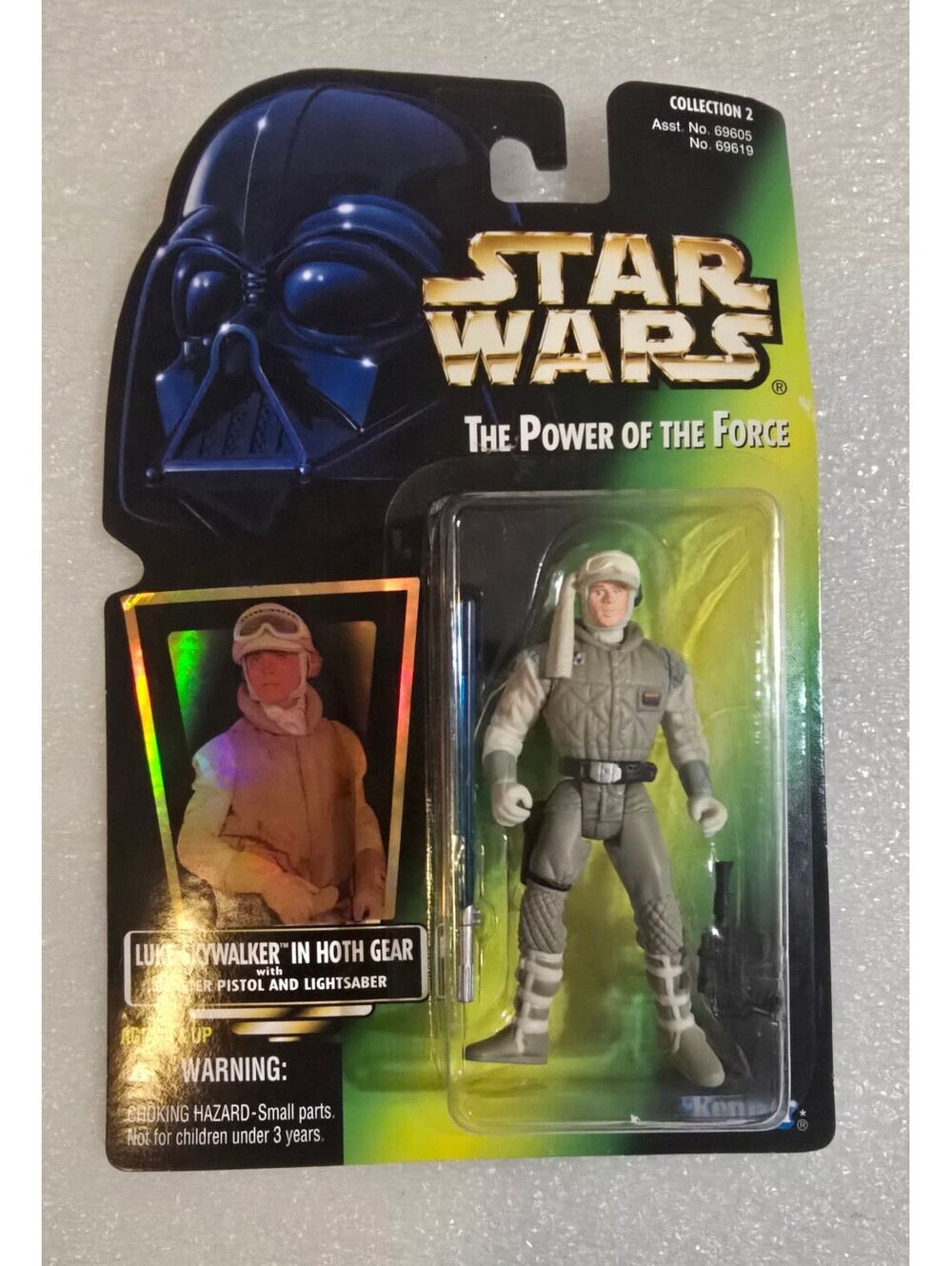 Hasbro Star Wars Power Of The Force Luke Skywalker In Hoth Gear Action Figure